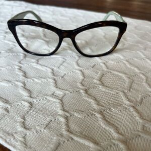 Prada Cat-Eye Glasses - Brown and sage greenFrame
